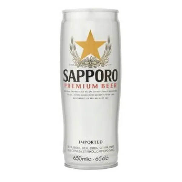 CERVEZA JAPONESA 650 ML